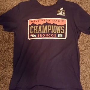Superbowl 50 Denver Broncos T-shirt
